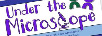 Cropped screenshot of PDF document titled "Under the Microscope"
